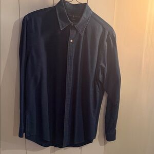 Ralph Lauren Men’s Navy Blue Button-Down Shirt